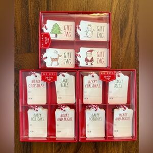 NWT Rae Dunn Holiday Gift Tag Bundle